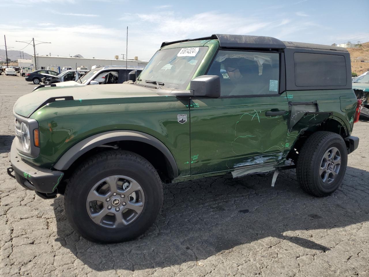 2024 FORD BRONCO BIG BEND VIN:1FMDE7AH4RLA24311