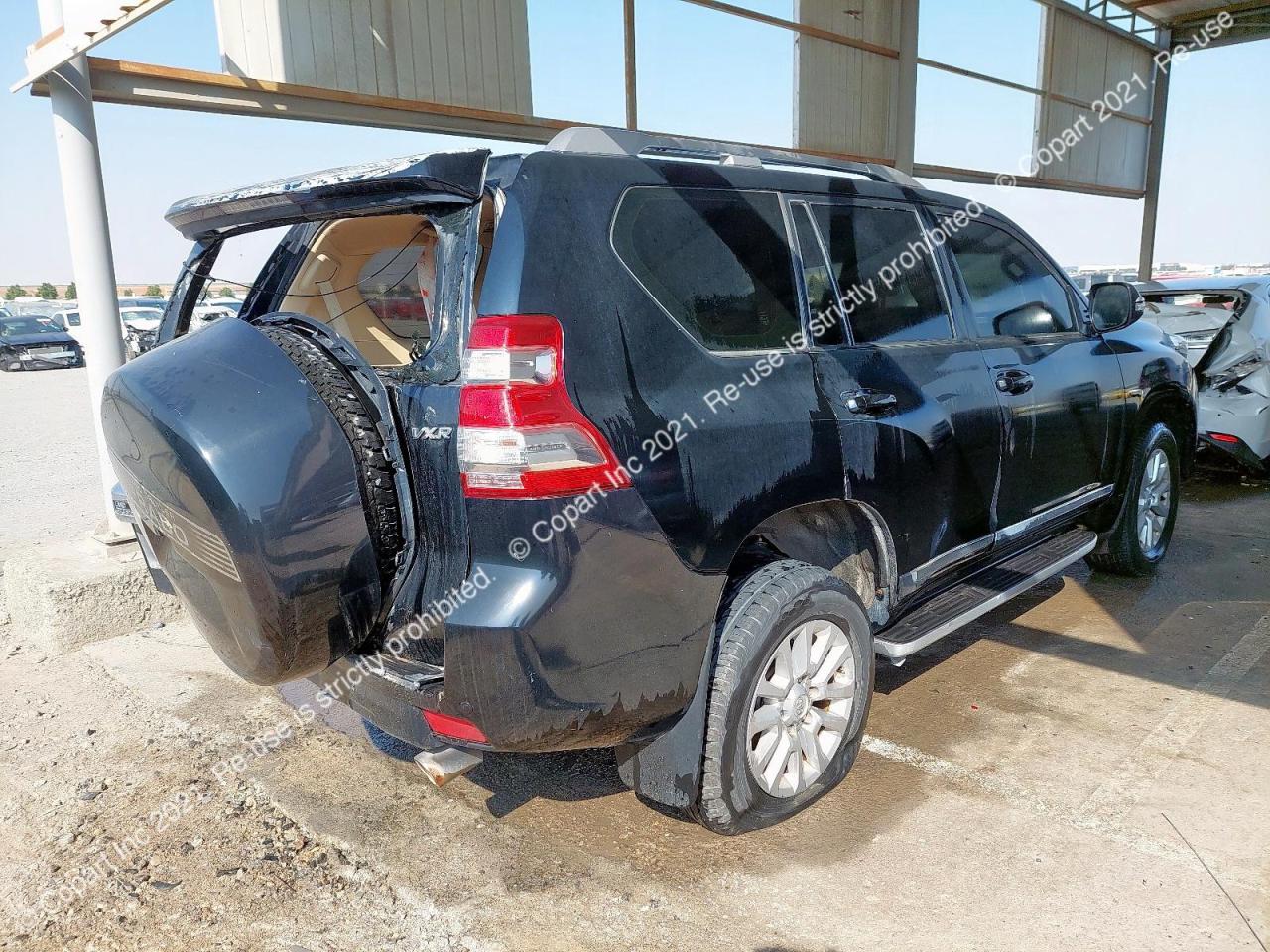 2016 TOYOTA PRADO VIN:JTEBU3FJ7GK******