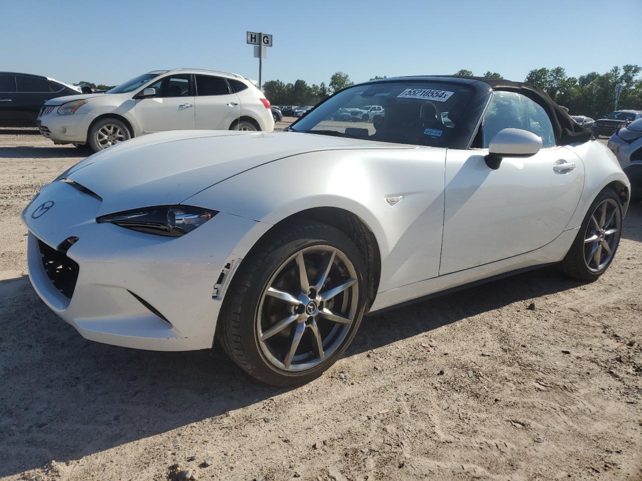 2022 MAZDA MX-5 MIATA GRAND TOURING VIN:JM1NDAD72N0502314