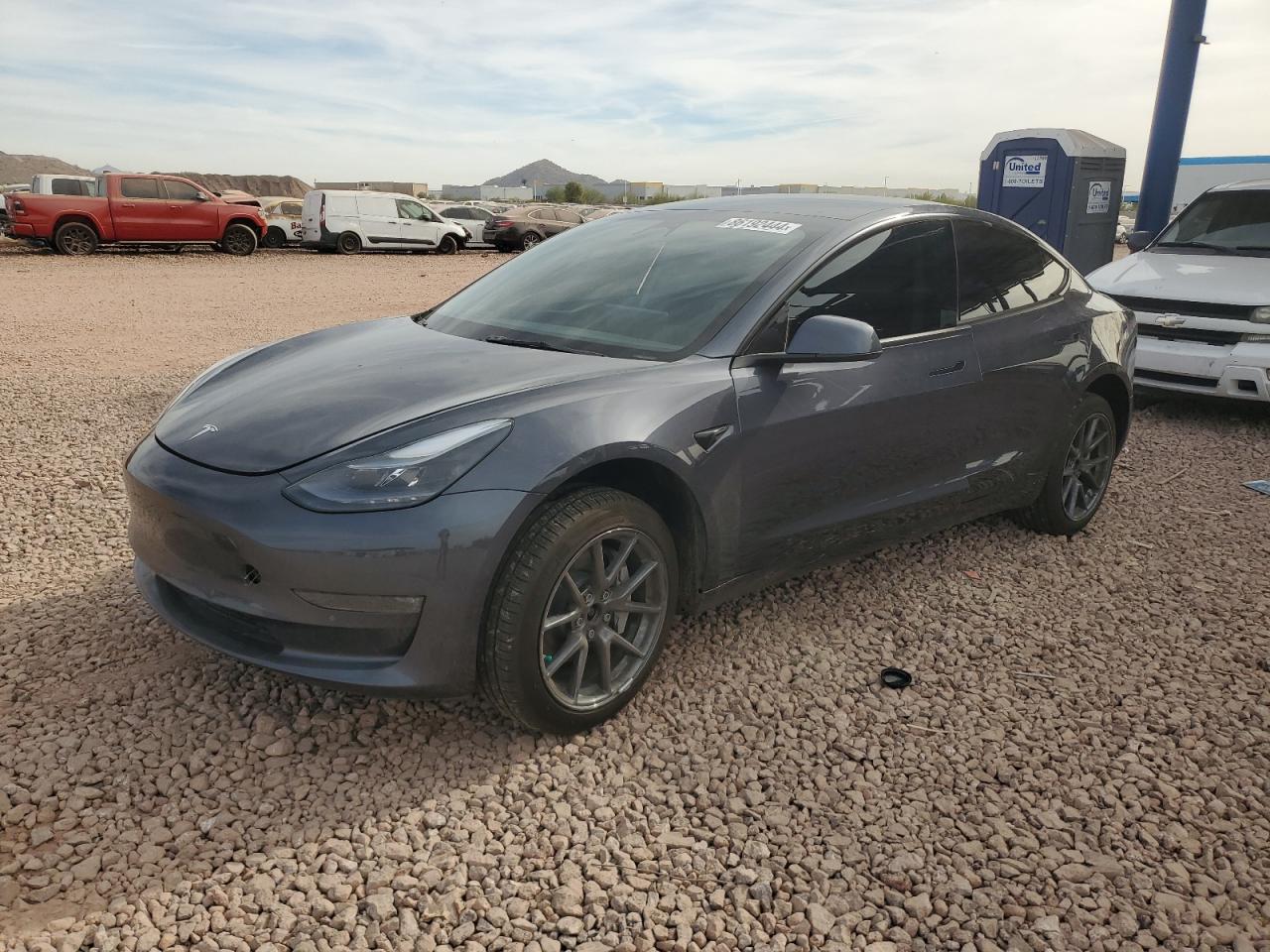 2022 TESLA MODEL 3  VIN:5YJ3E1EB8NF361791