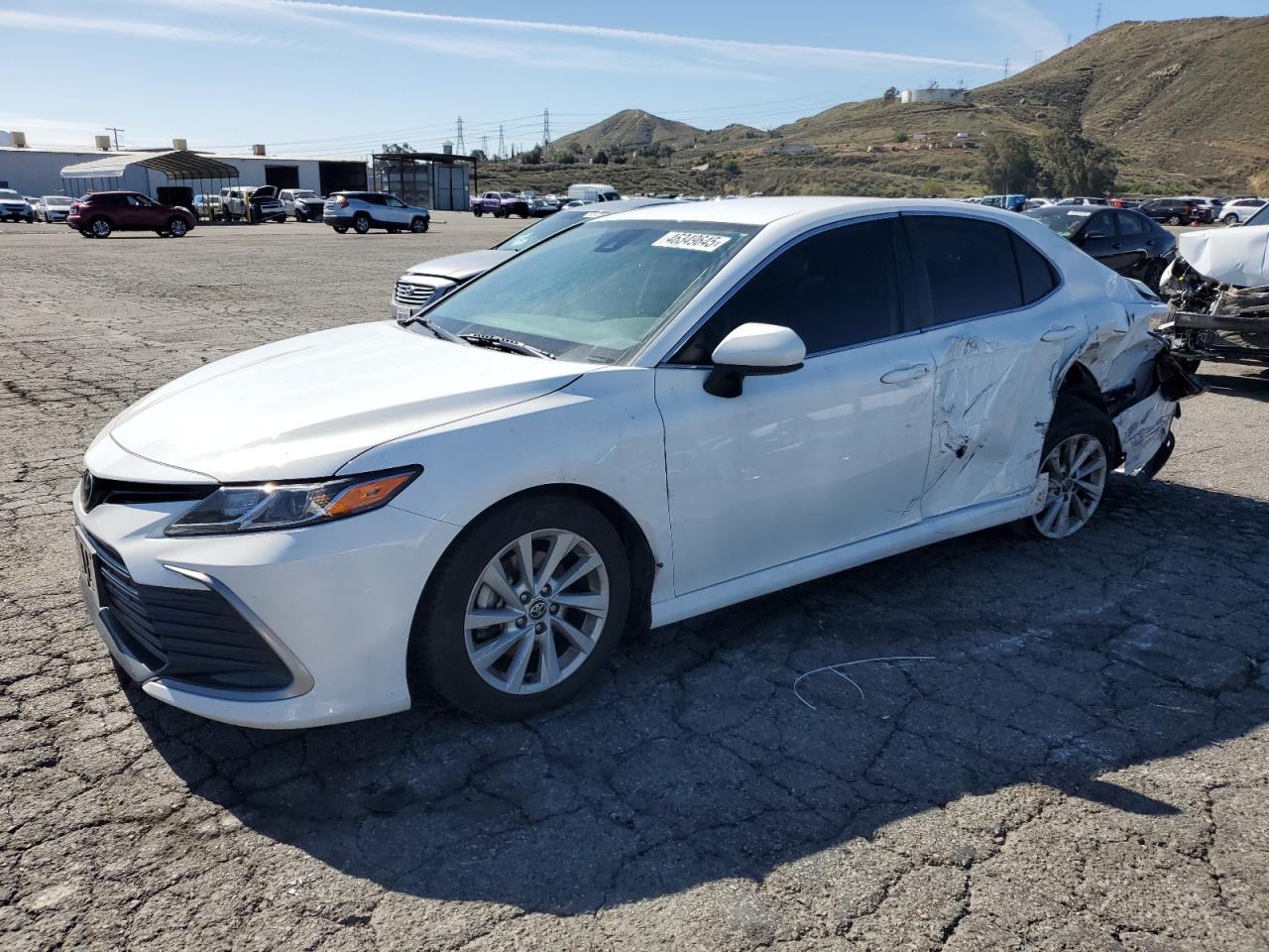 2022 TOYOTA CAMRY LE VIN:4T1C11AK8NU634037