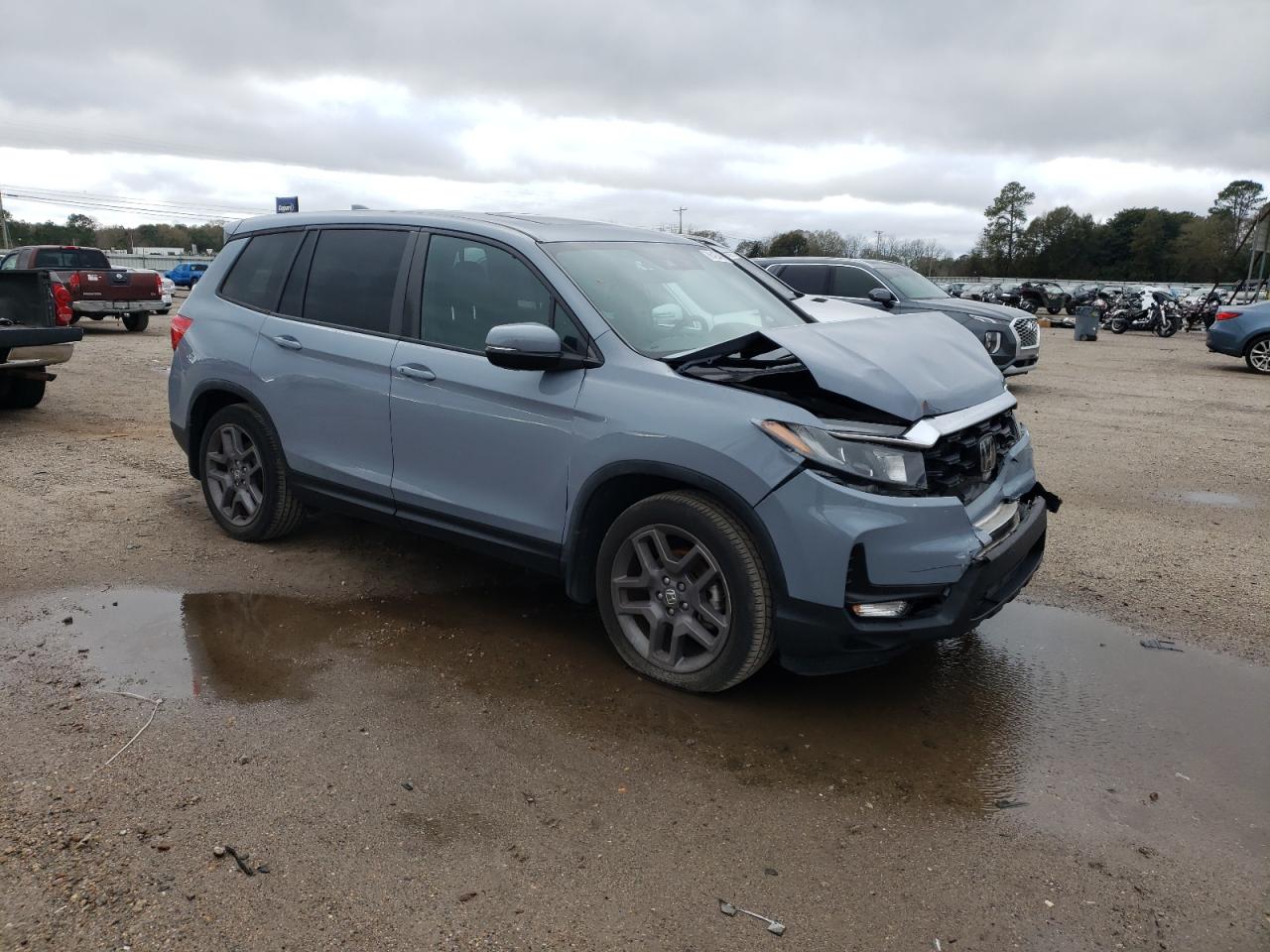 2022 HONDA PASSPORT EXL VIN:5FNYF7H55NB004452