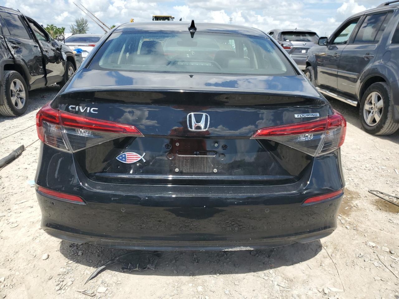 2022 HONDA CIVIC TOURING VIN:2HGFE1F90NH305736