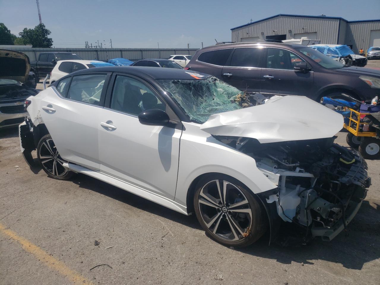2022 NISSAN SENTRA SR VIN:3N1AB8DV8NY271648