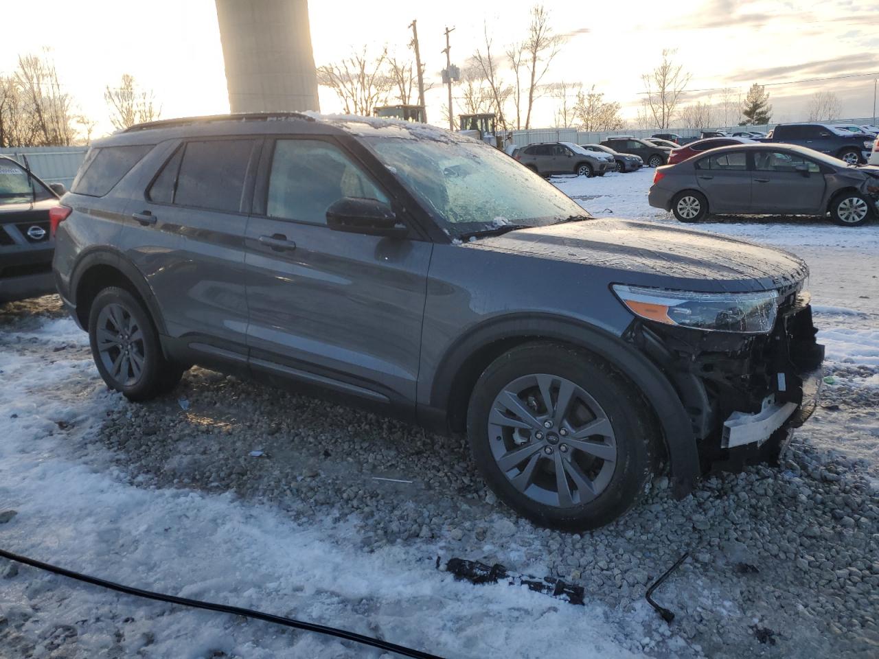 2022 FORD EXPLORER XLT VIN:1FMSK8DH7NGB45550