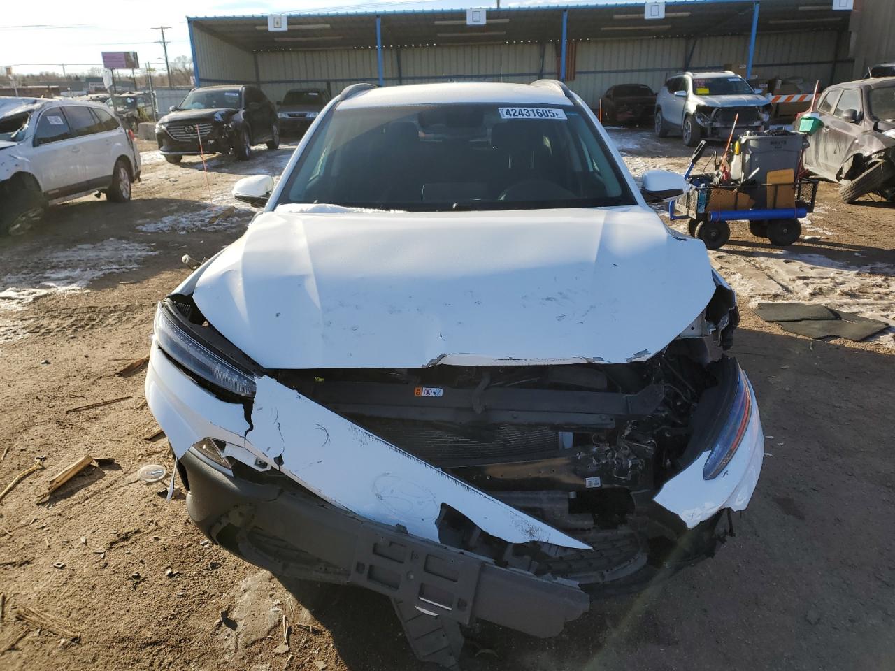 2022 HYUNDAI KONA SEL VIN:KM8K6CAB6NU836724