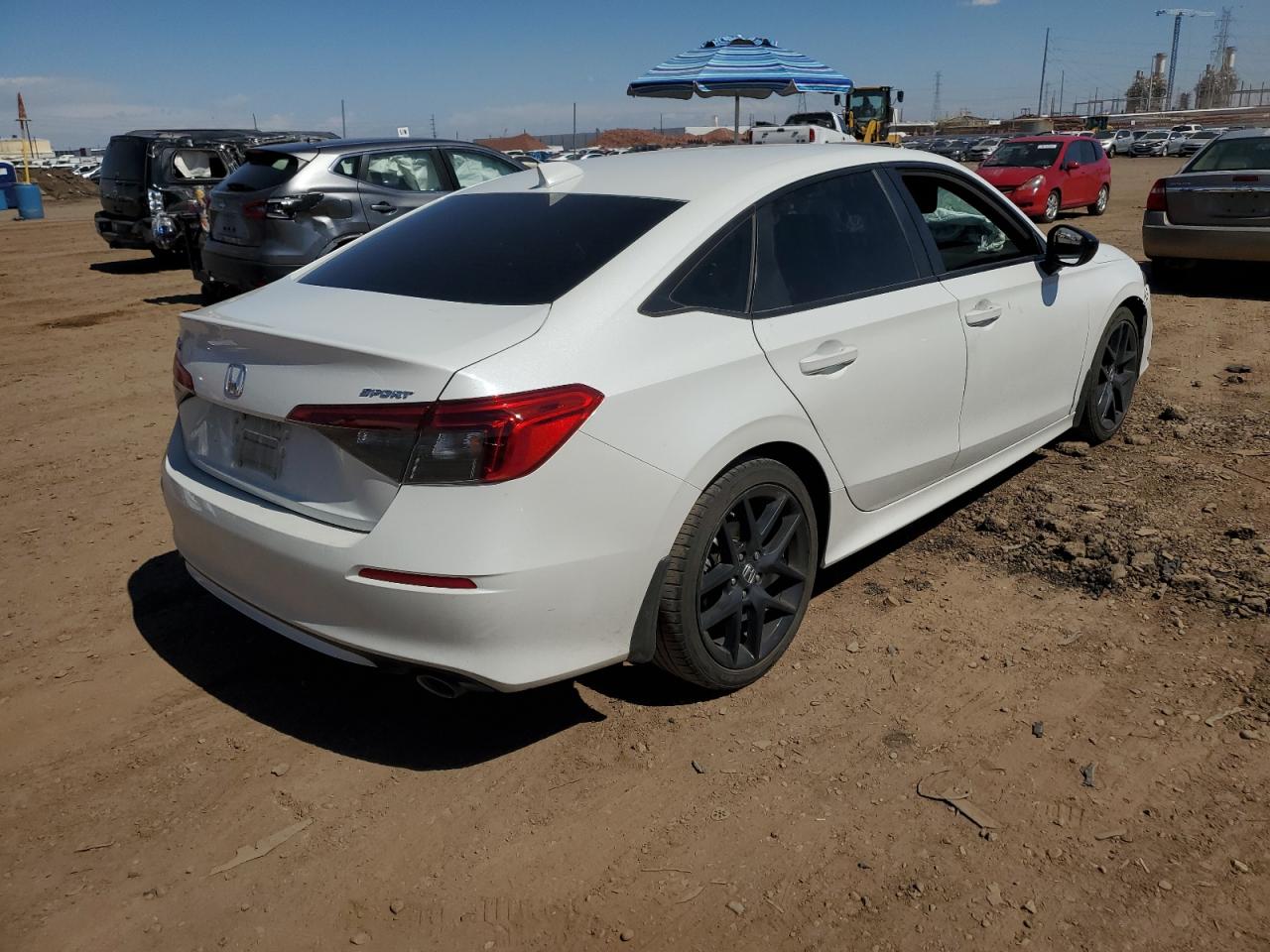 2022 HONDA CIVIC SPORT VIN:2HGFE2F55NH566797