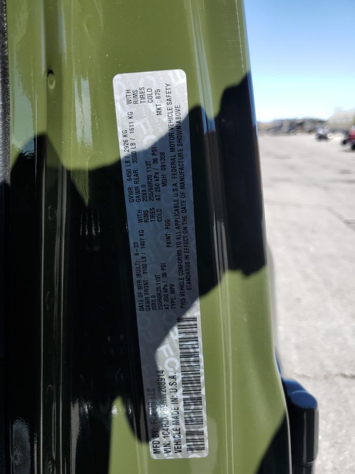 2024 JEEP WRANGLER SAHARA 4XE VIN:1C4RJXP69RW208914