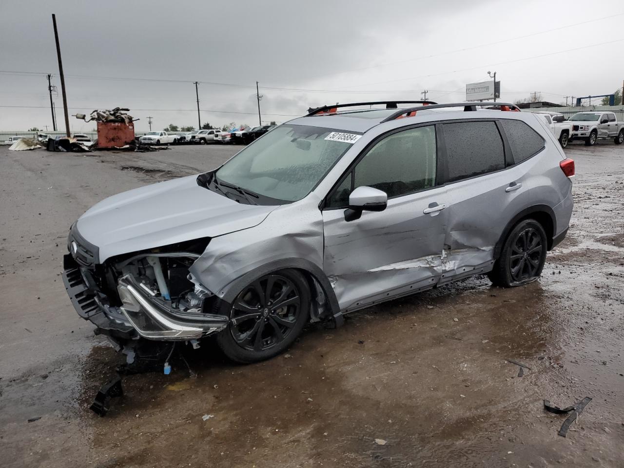 2022 SUBARU FORESTER SPORT VIN:JF2SKAJC6NH426707