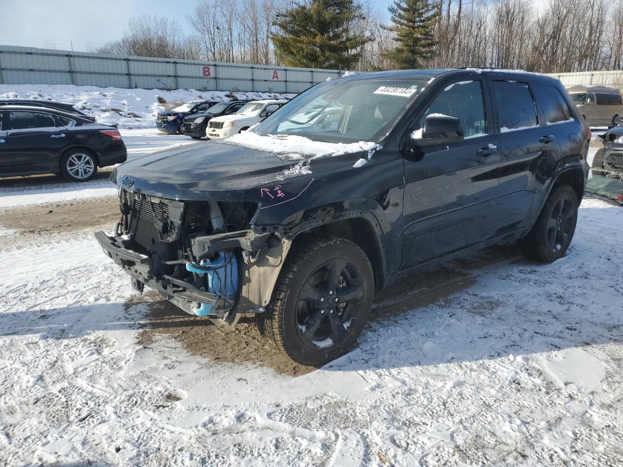 2022 JEEP GRAND CHEROKEE LAREDO E VIN:1C4RJFAG6NC114125
