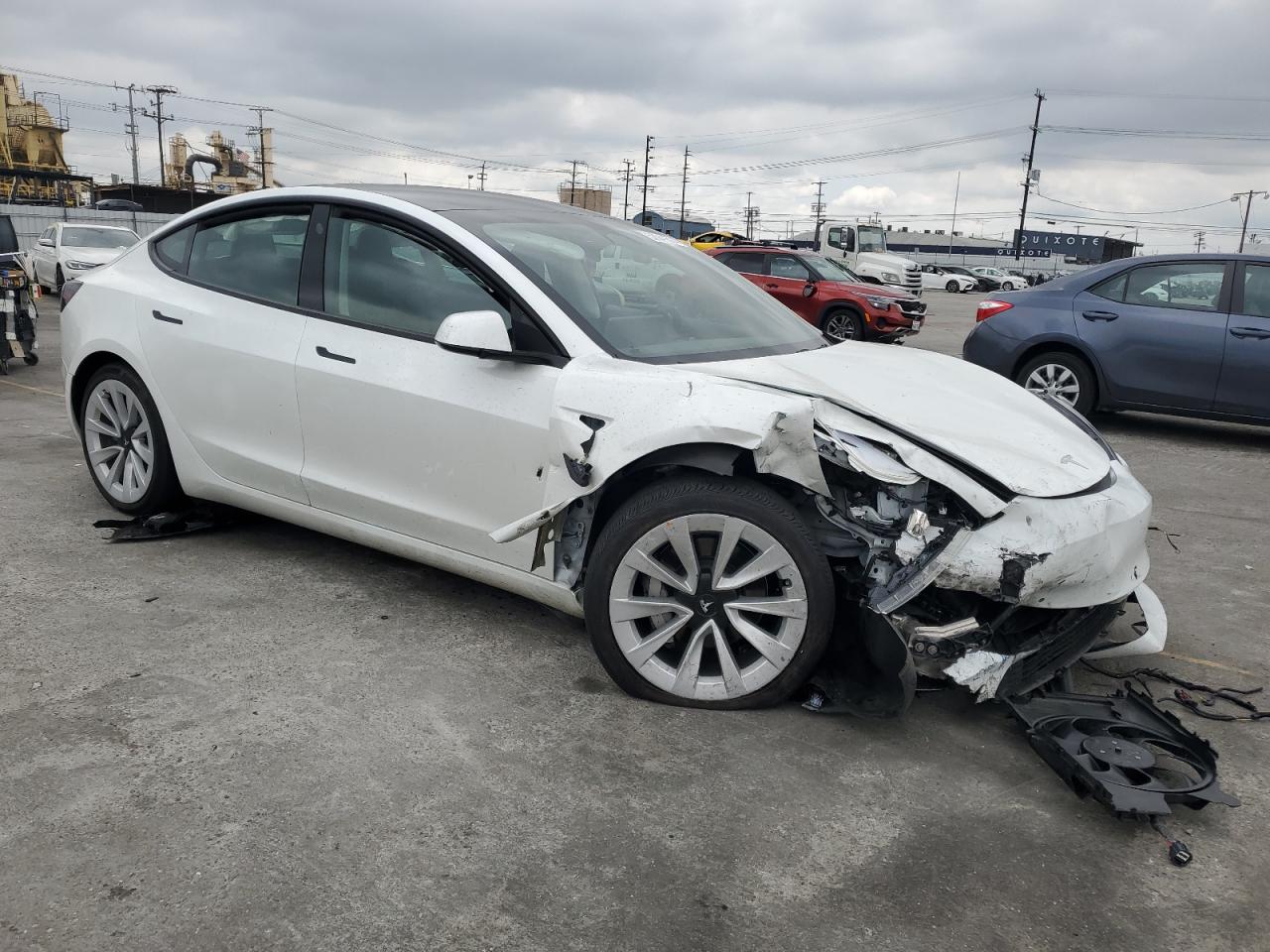 2022 TESLA MODEL 3  VIN:5YJ3E1EB6NF208391