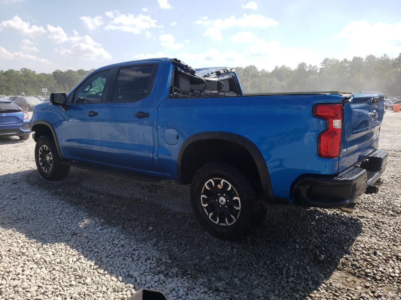 2022 CHEVROLET SILVERADO K1500 ZR2 VIN:3GCUDHEL4NG579844