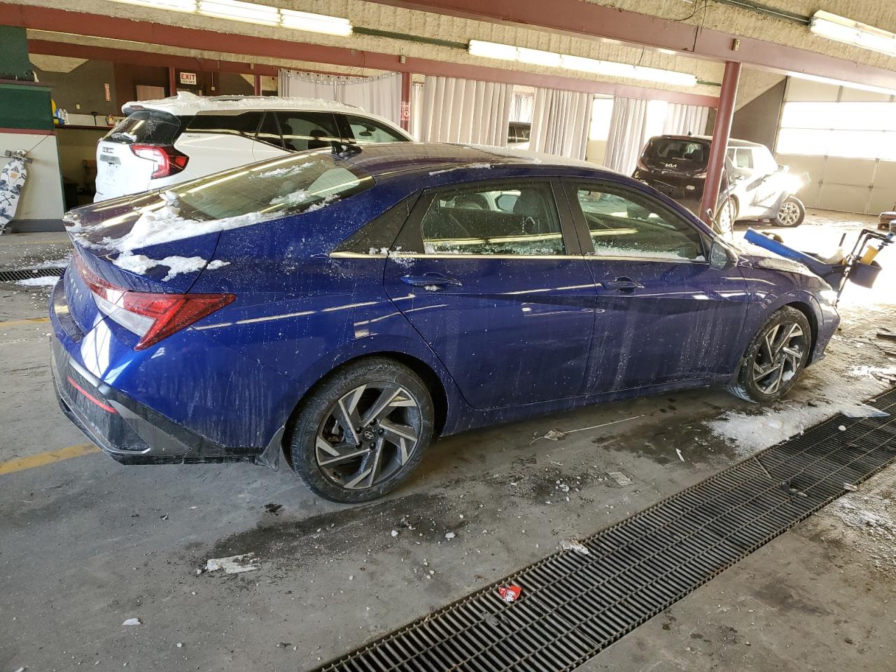 2024 HYUNDAI ELANTRA SEL VIN:KMHLS4DG5RU718960