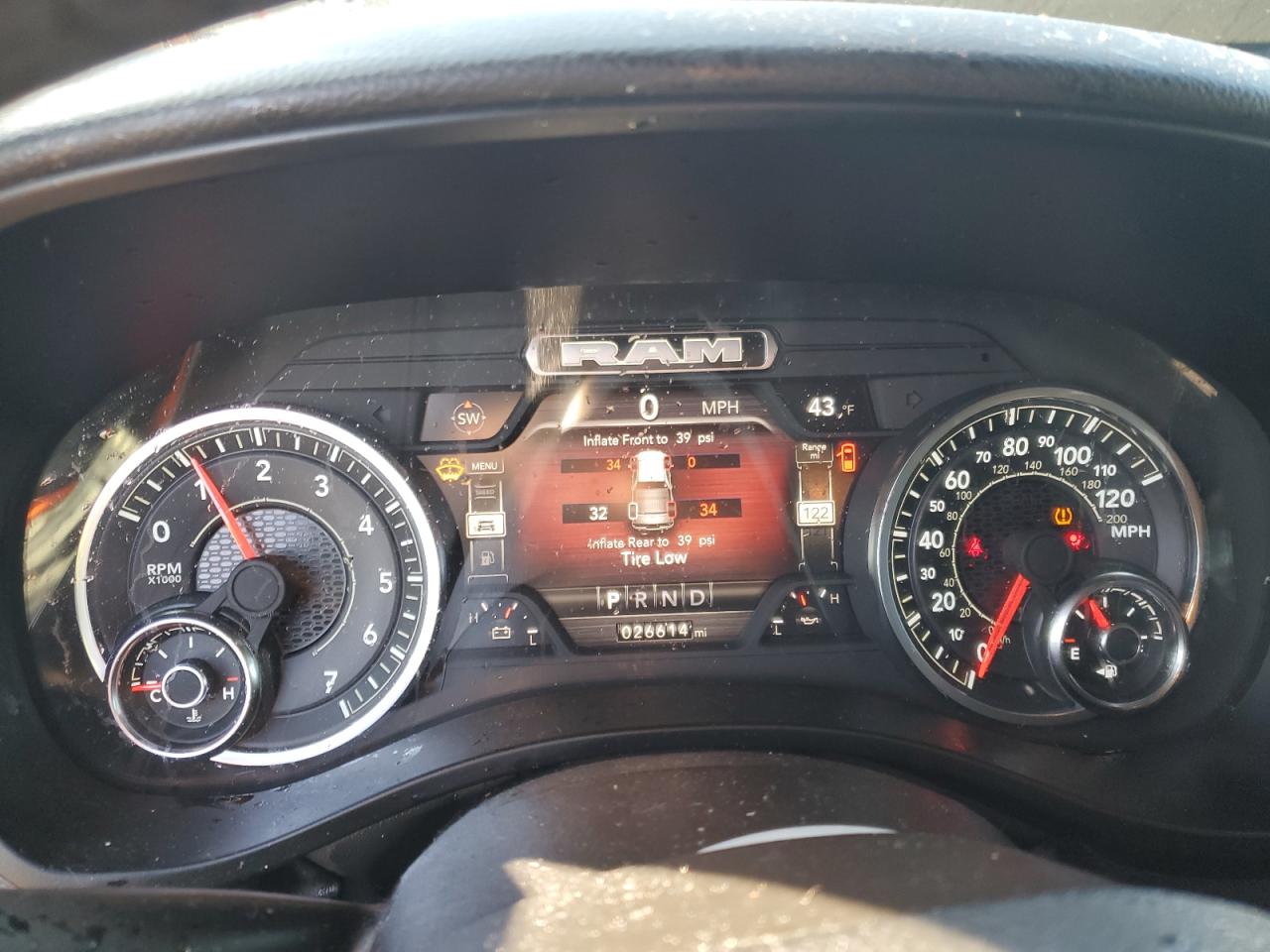 2024 RAM 1500 BIG HORN/LONE STAR VIN:1C6RREFT3RN179234