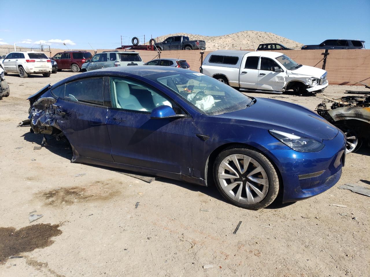 2022 TESLA MODEL 3  VIN:5YJ3E1EA6NF352448