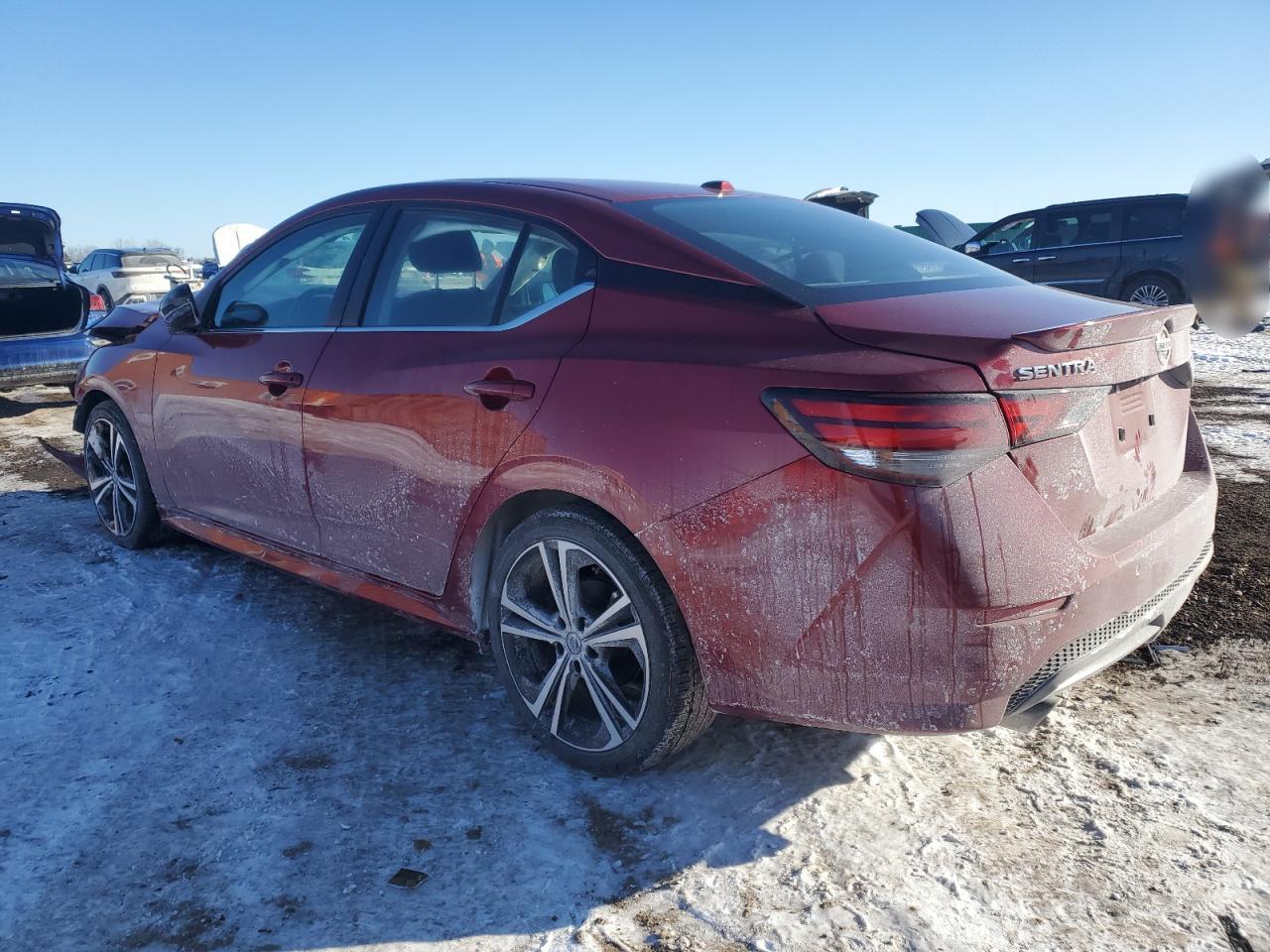 2022 NISSAN SENTRA SR VIN:3N1AB8DV1NY300388