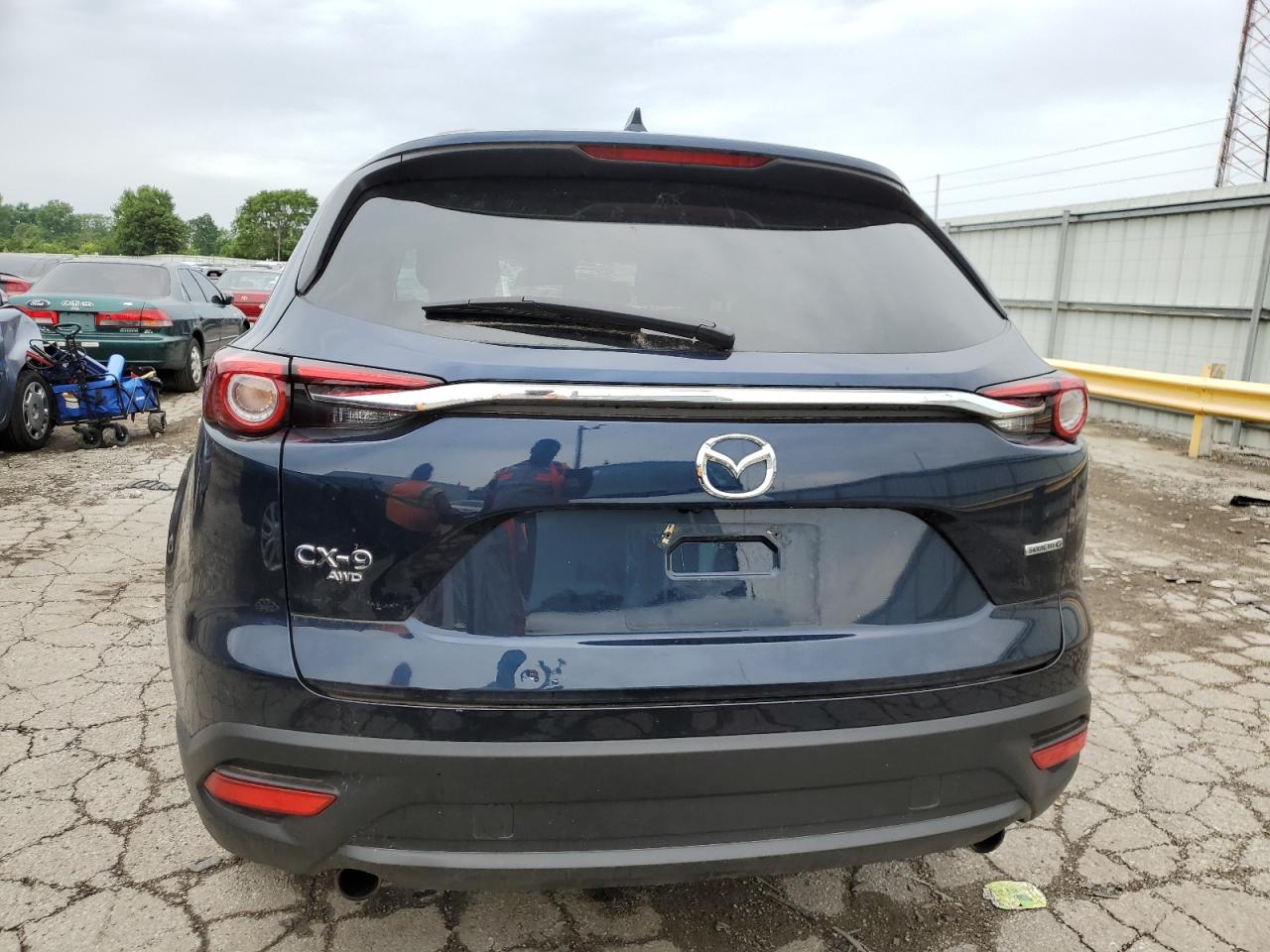 2022 MAZDA CX-9 TOURING VIN:JM3TCBCY1N0604012