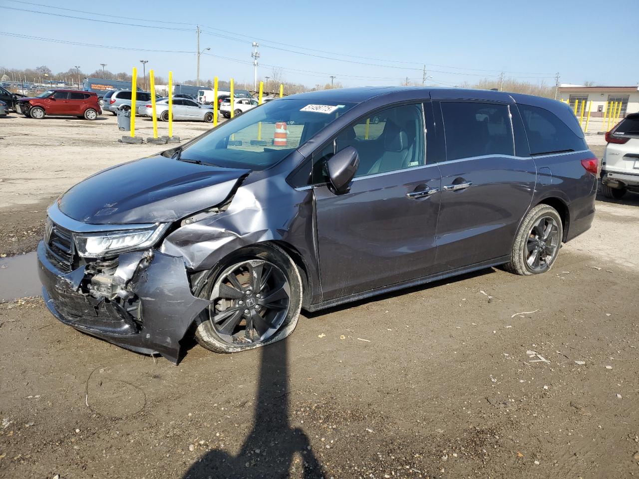 2022 HONDA ODYSSEY ELITE VIN:5FNRL6H97NB042002