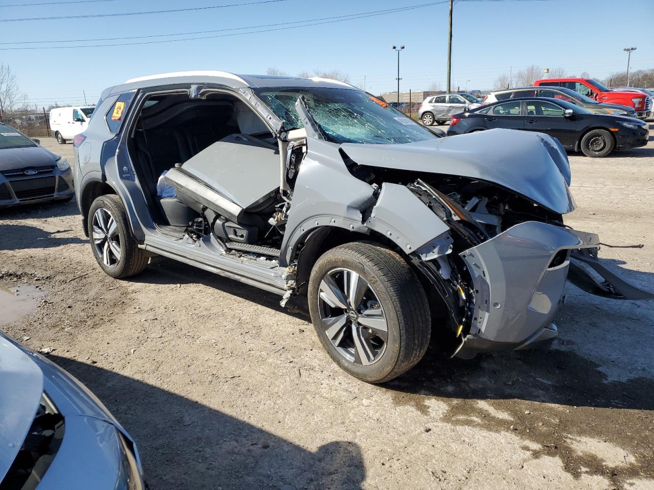 2022 NISSAN ROGUE SL VIN:5N1BT3CB9NC727475