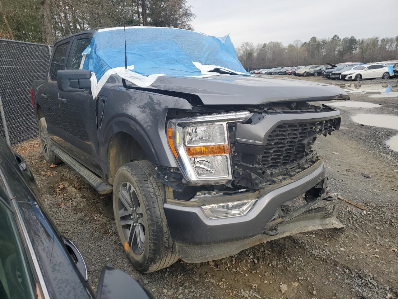2022 FORD F150 SUPERCREW VIN:1FTFW1E58NFB96650