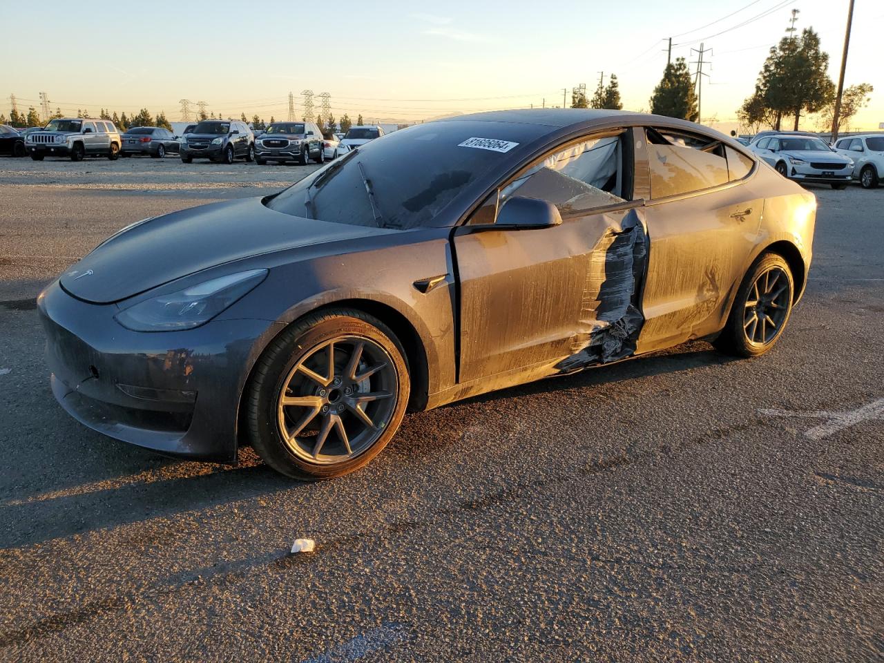 2023 TESLA MODEL 3  VIN:5YJ3E1EA7PF467417