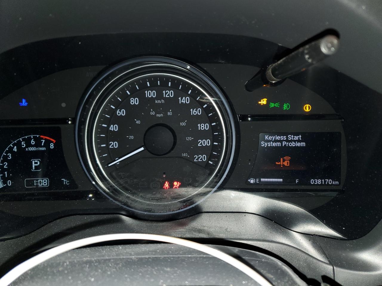 2022 HONDA HR-V SPORT VIN:3CZRU6H29NM105641