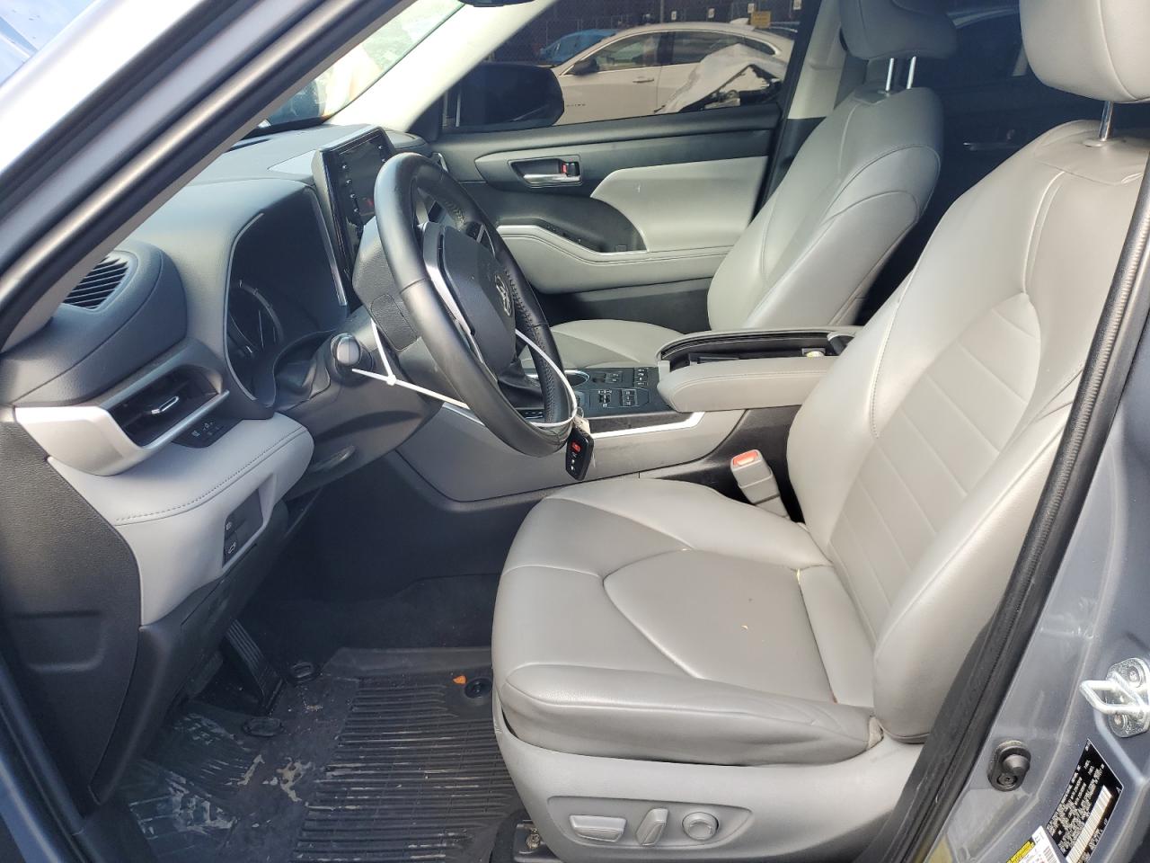 2022 TOYOTA HIGHLANDER XLE VIN:5TDGZRBH4NS246436
