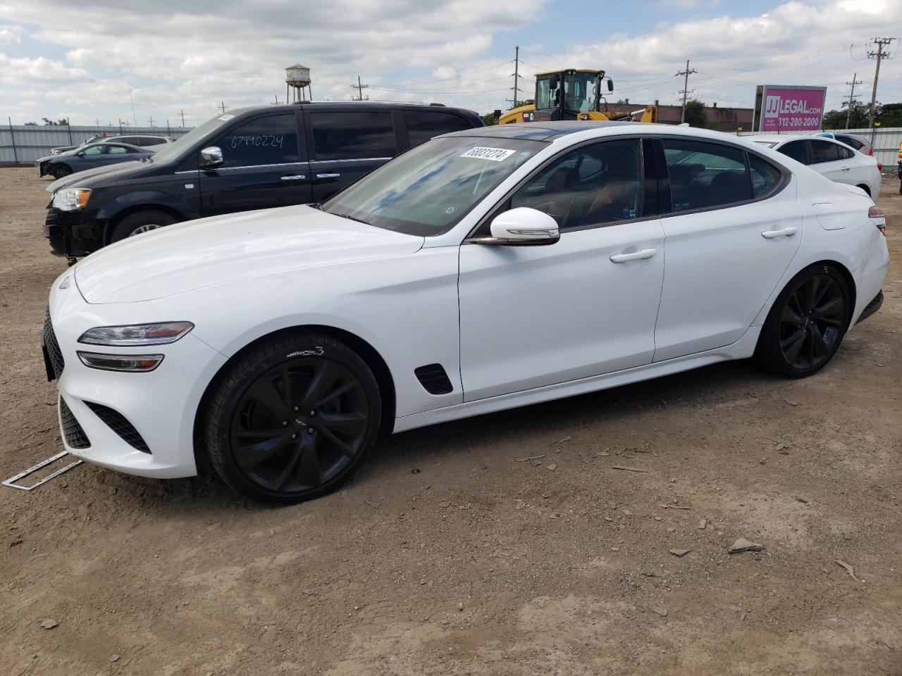 2023 GENESIS G70 BASE VIN:KMTG34TA8PU118173