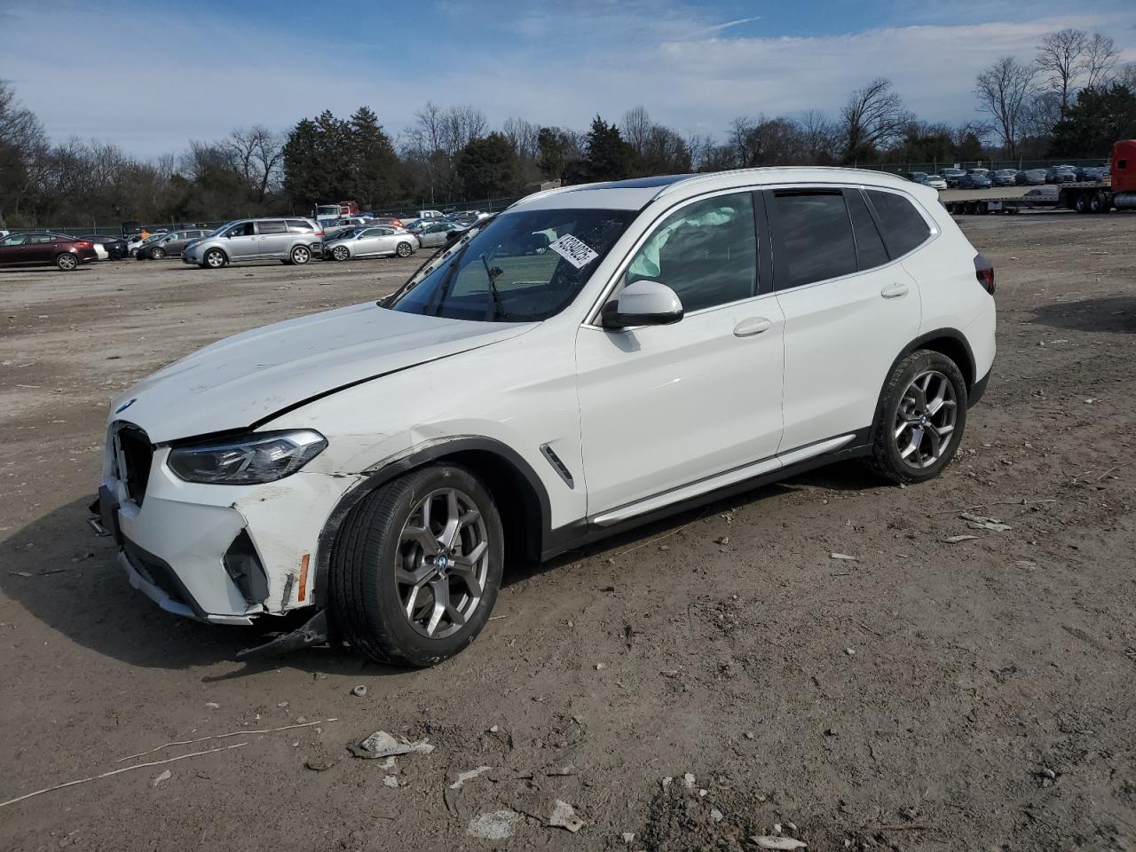 2022 BMW X3 XDRIVE30I VIN:5UX53DP00N9K14742
