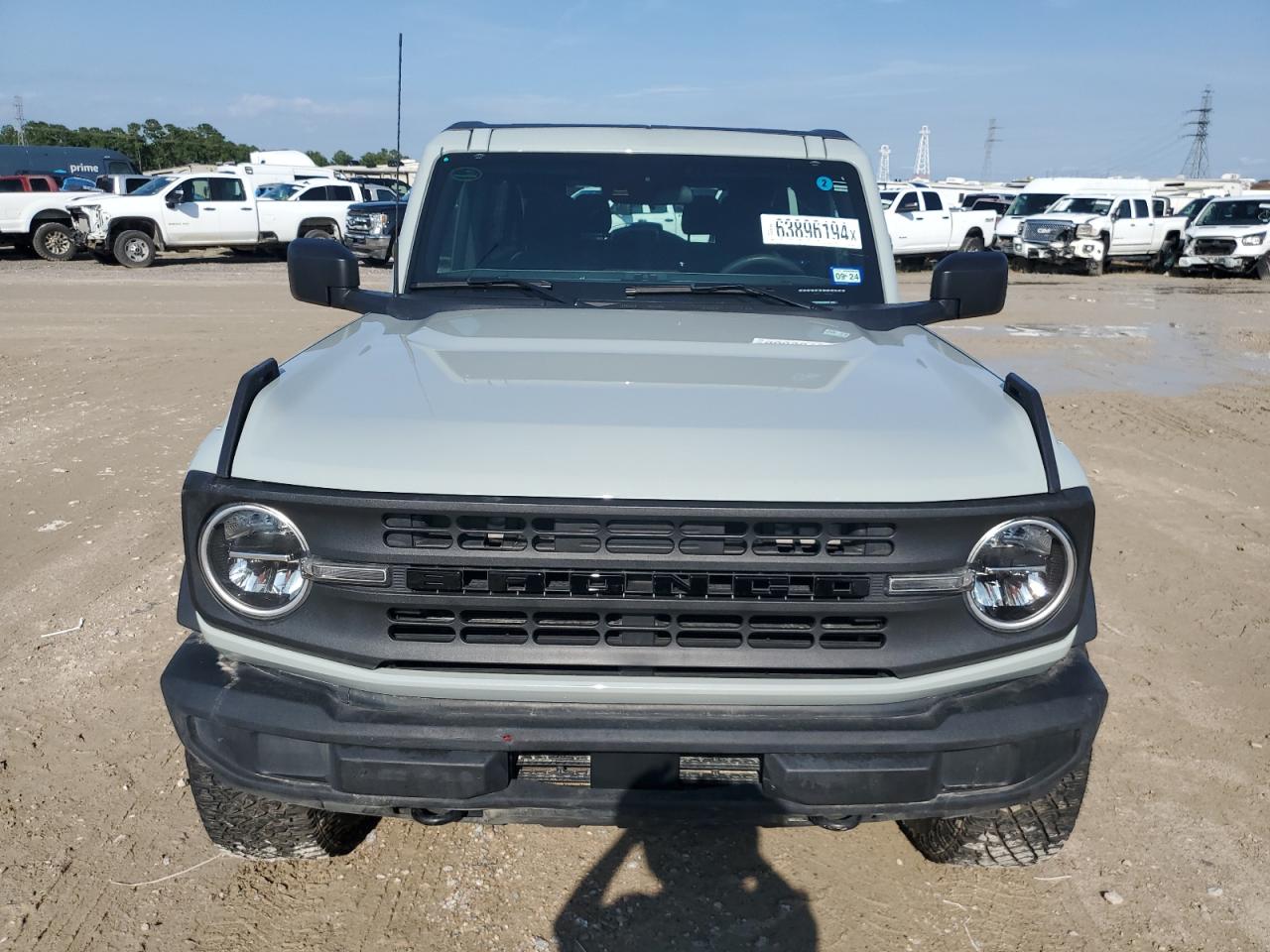 2022 FORD BRONCO BASE VIN:1FMDE5AP3NLB63643