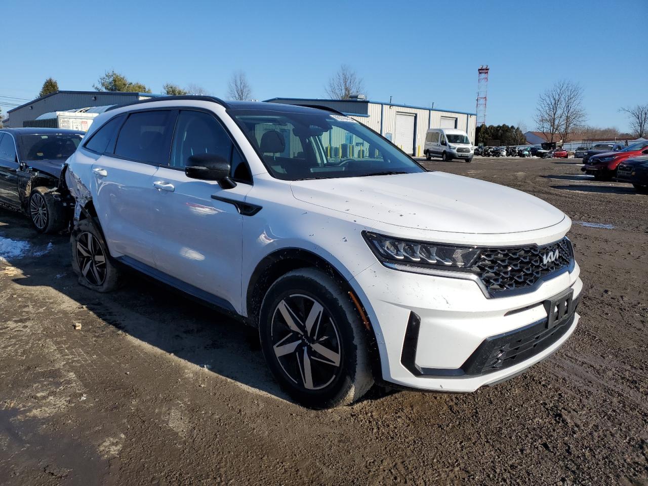 2022 KIA SORENTO S VIN:5XYRL4LCXNG137640