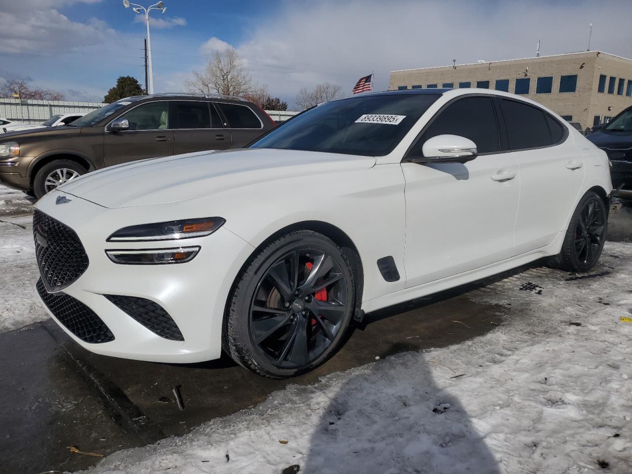 2022 GENESIS G70 BASE VIN:KMTG54TE0NU092761