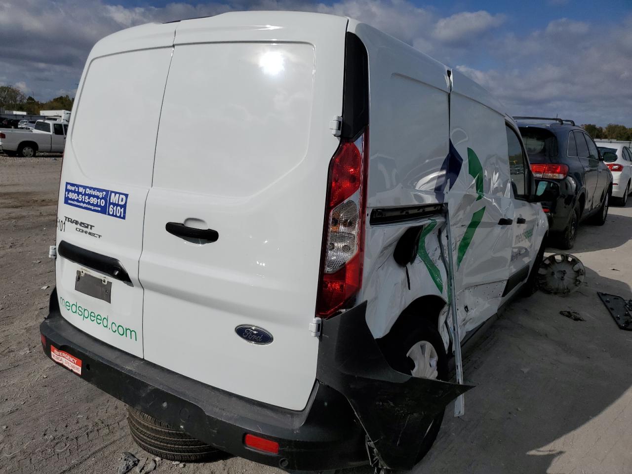 2022 FORD TRANSIT CONNECT XL VIN:NM0LS7S22N1519645