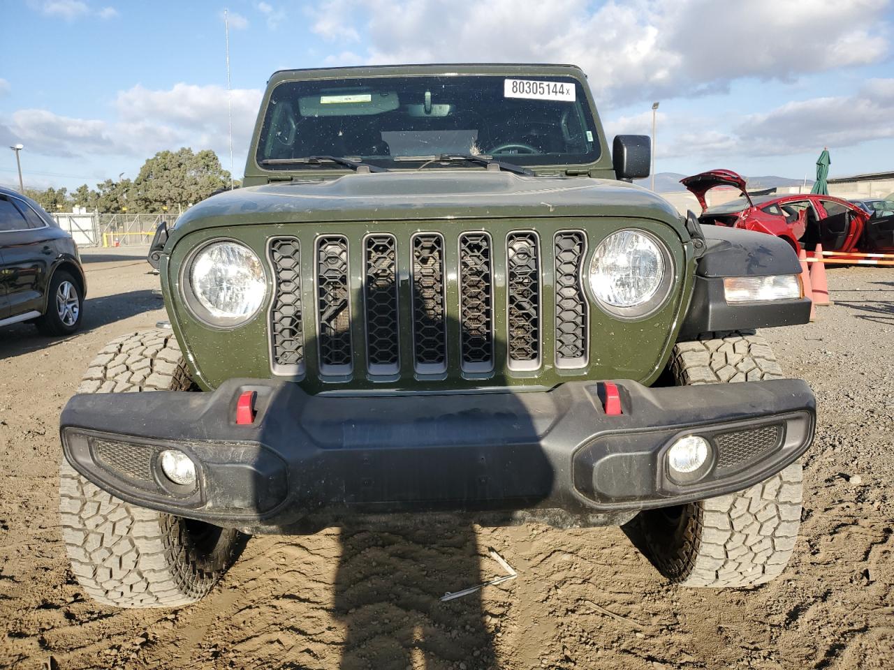 2023 JEEP GLADIATOR RUBICON VIN:1C6JJTBG0PL525735