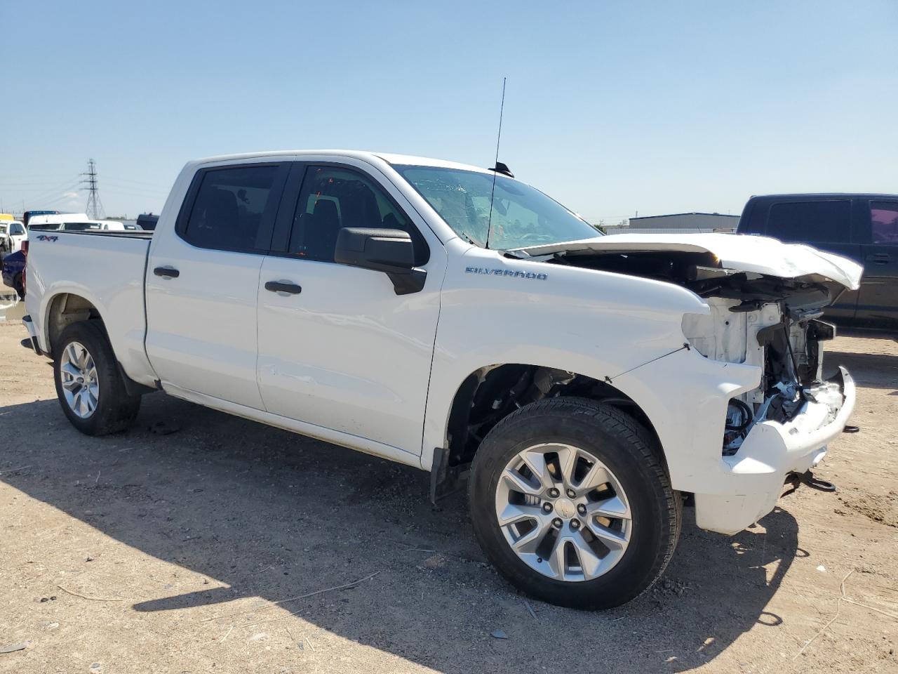 2022 CHEVROLET SILVERADO K1500 CUSTOM VIN:1GCPDBEK4NZ522349