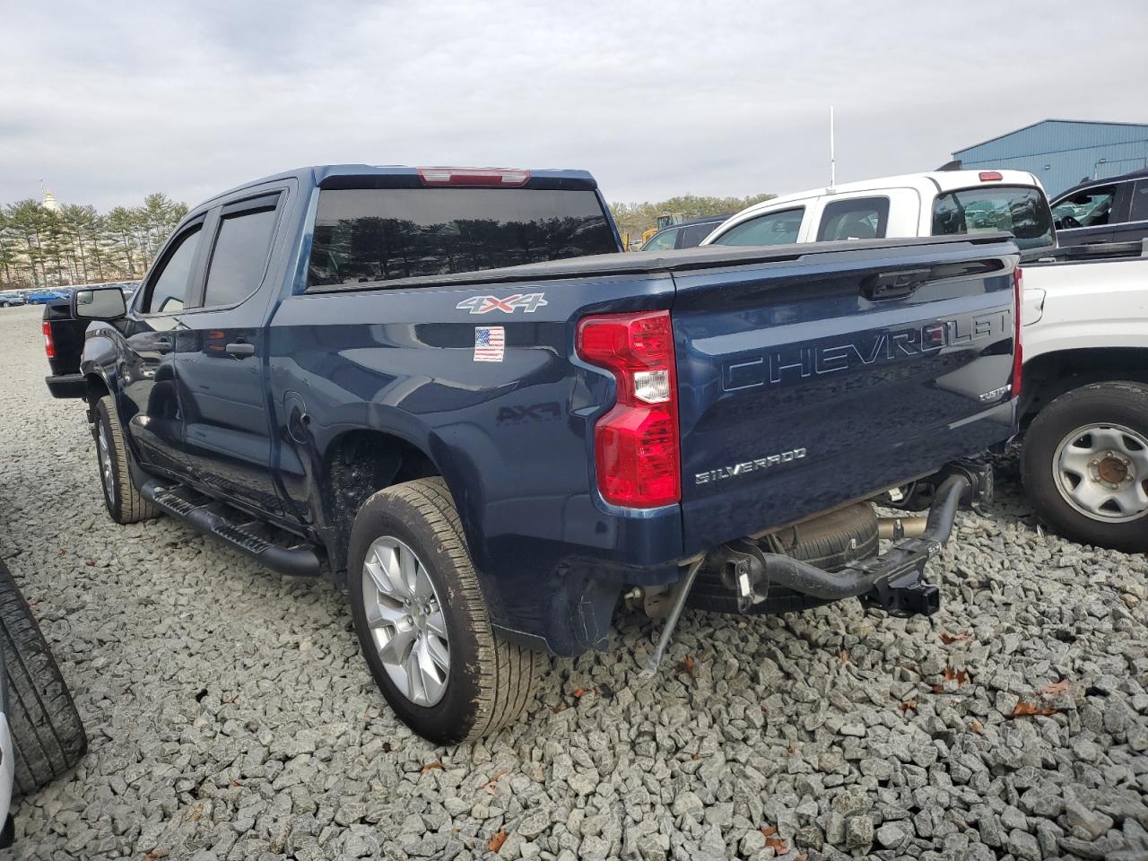 2022 CHEVROLET SILVERADO K1500 CUSTOM VIN:1GCPDBEK9NZ522492