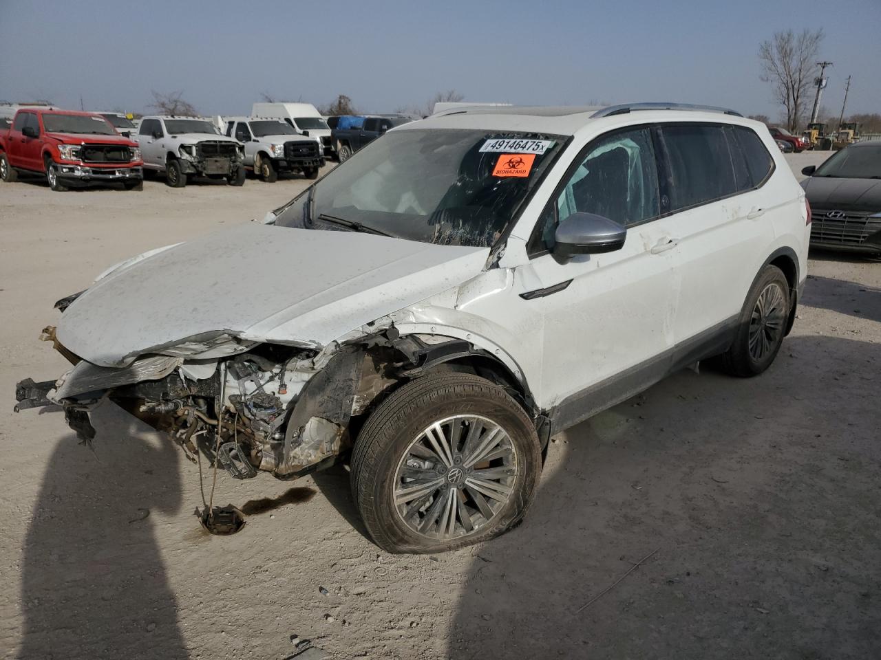 2024 VOLKSWAGEN TIGUAN WOLFSBURG VIN:3VVAB7AX9RM220316