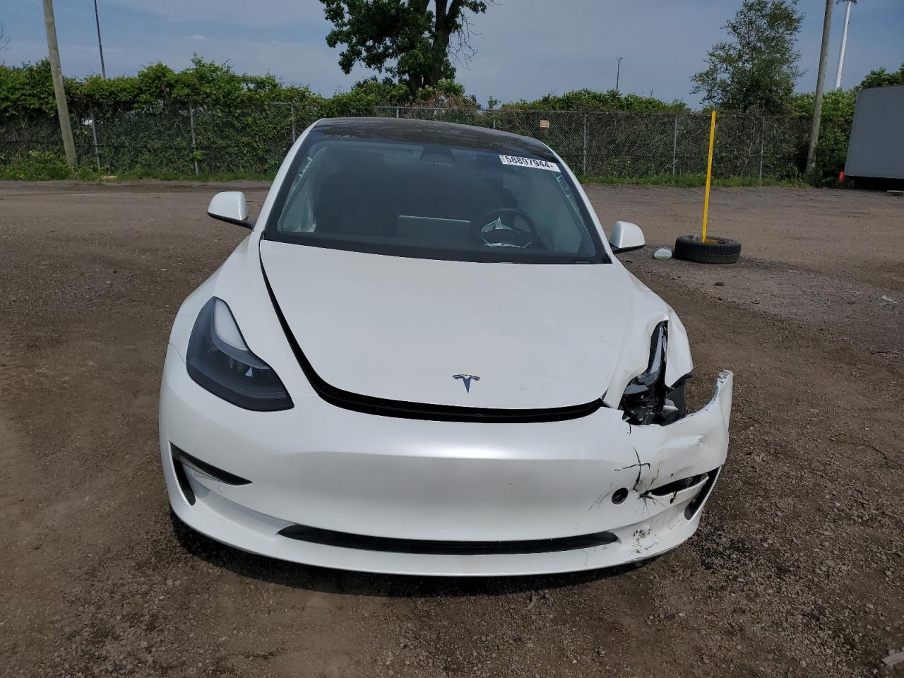 2022 TESLA MODEL 3  VIN:5YJ3E1EA1NF240768