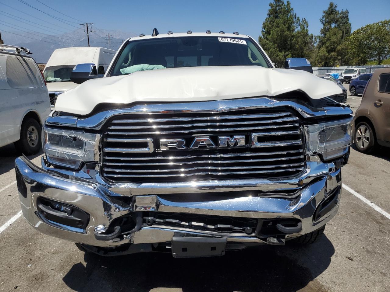 2022 RAM 2500 LARAMIE VIN:3C6UR5FL9NG308655