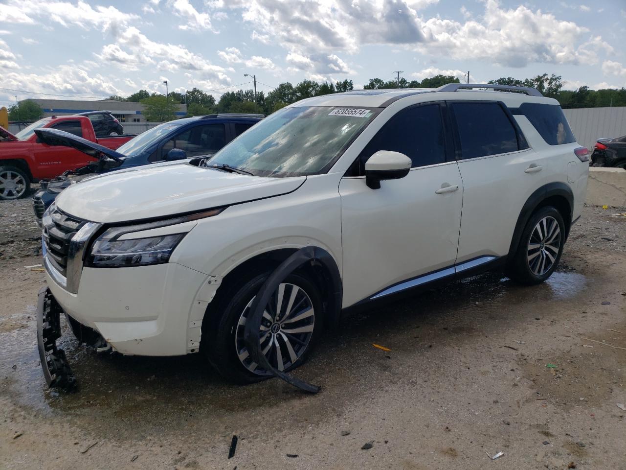 2022 NISSAN PATHFINDER PLATINUM VIN:5N1DR3DK5NC265776