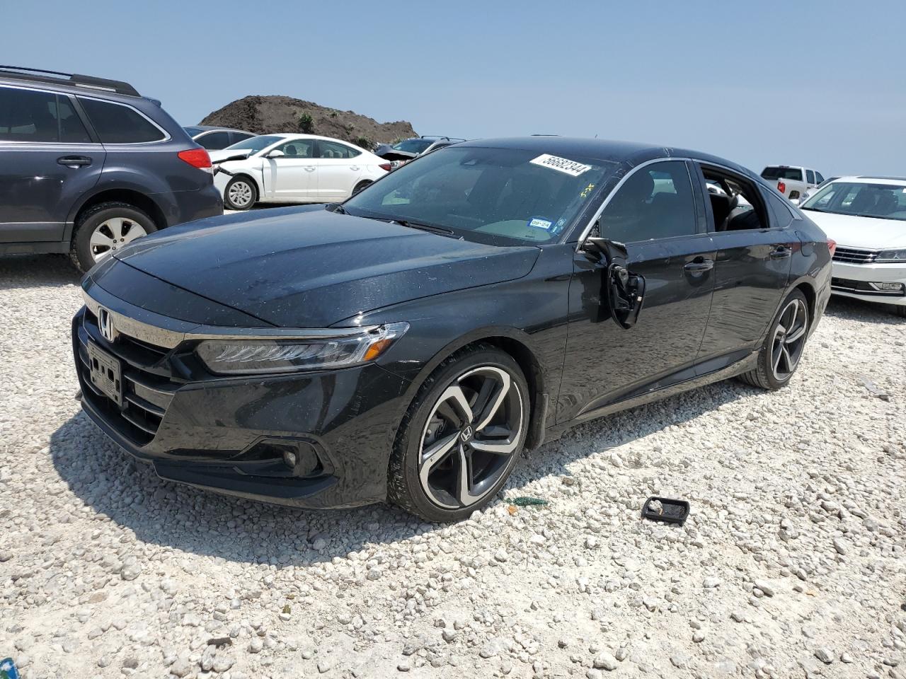 2022 HONDA ACCORD SPORT VIN:1HGCV1F32NA076800