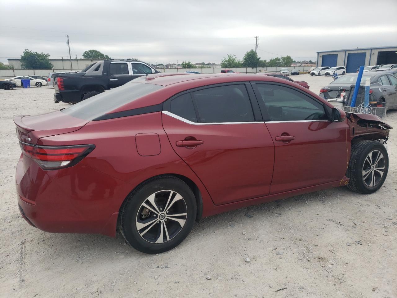 2022 NISSAN SENTRA SV VIN:3N1AB8CV6NY287235