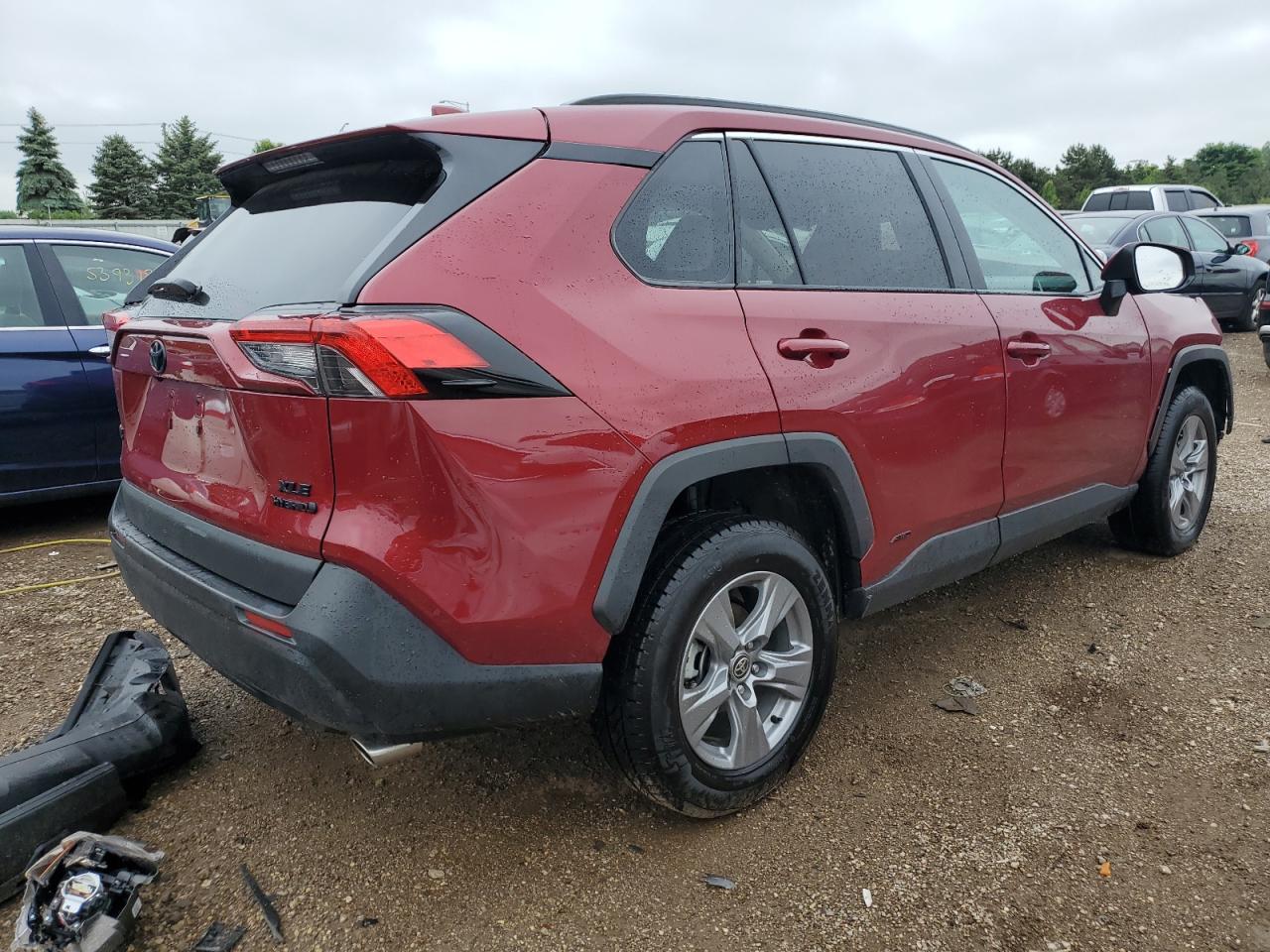 2022 TOYOTA RAV4 XLE VIN:4T3RWRFV0NU056021