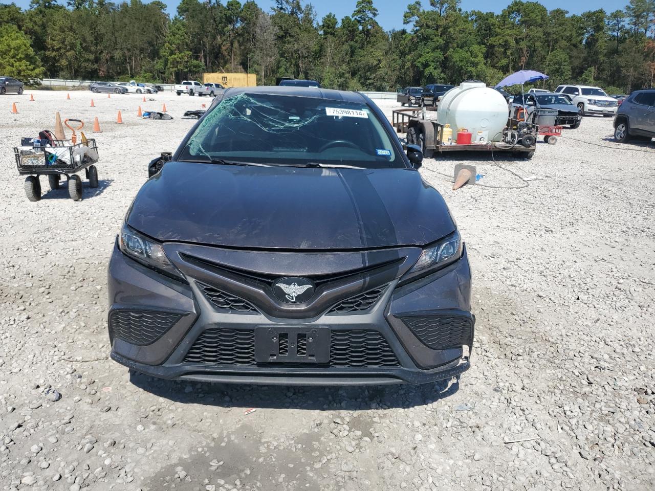 2022 TOYOTA CAMRY SE VIN:4T1G11AK0NU624314