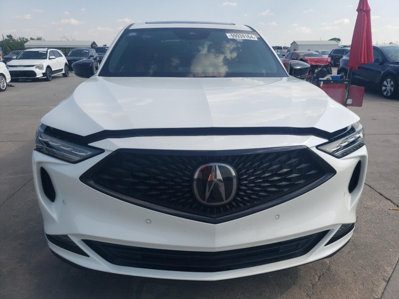 2022 ACURA MDX A-SPEC VIN:5J8YE1H05NL037258