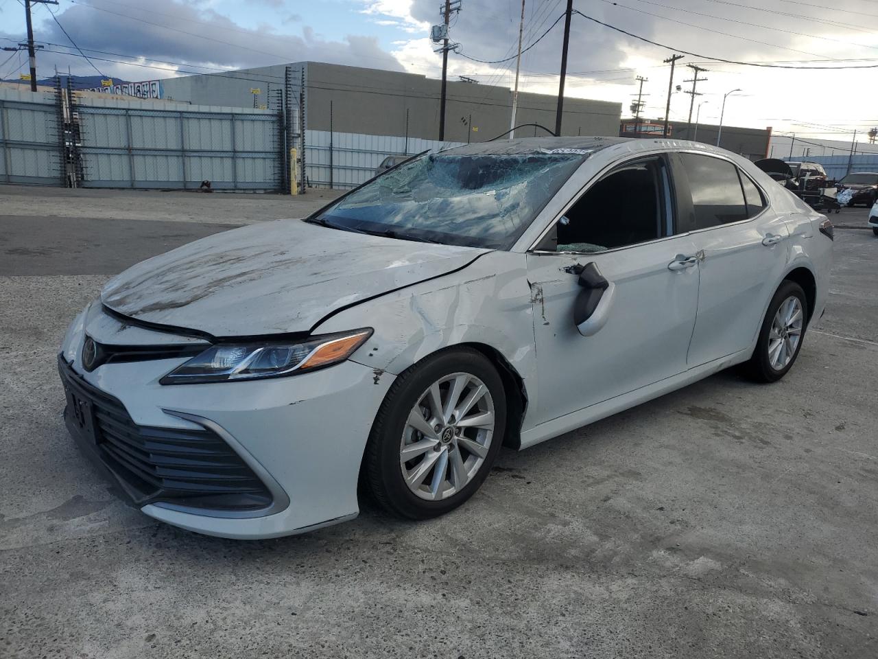 2022 TOYOTA CAMRY LE VIN:5YJ3E1EB0NF291378