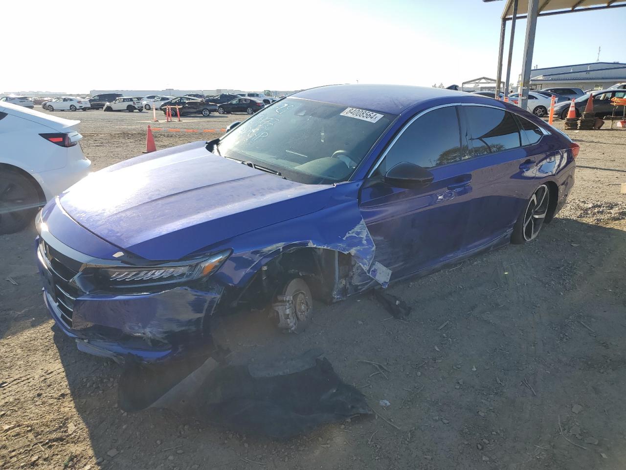 2022 HONDA ACCORD SPORT VIN:1HGCV1F36NA110477