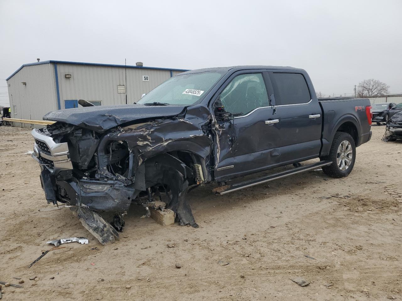 2022 FORD F150 SUPERCREW VIN:1FTFW1ED1NFB04494