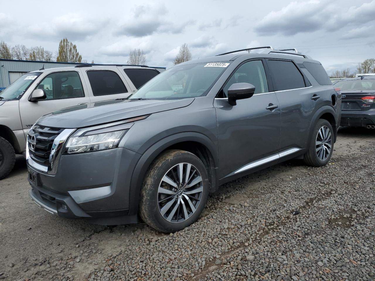 2022 NISSAN PATHFINDER PLATINUM VIN:5N1DR3DK9NC209730