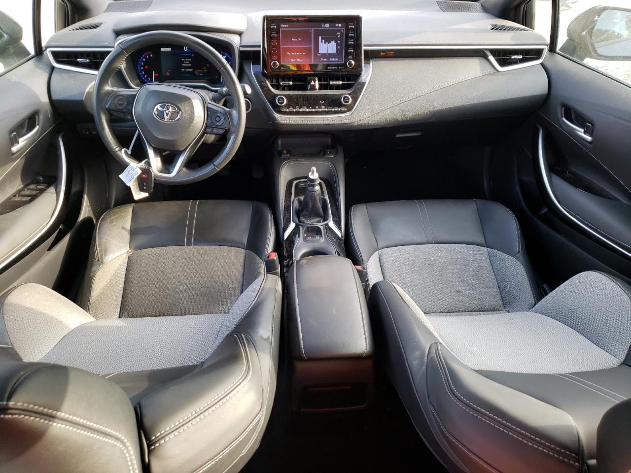 2022 TOYOTA COROLLA XSE VIN:JTNA4MBE4N3184384